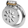 CockLock Cage de chasteté en métal Flat 2cm
